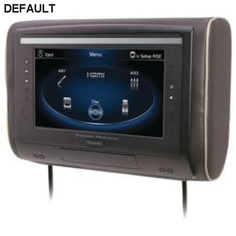 Power Acoustik 9&quot; Lcd Universal Headrest With Ir &amp; Fm Transmitters &amp; 3 Interchangeable Skins (monitor Only)