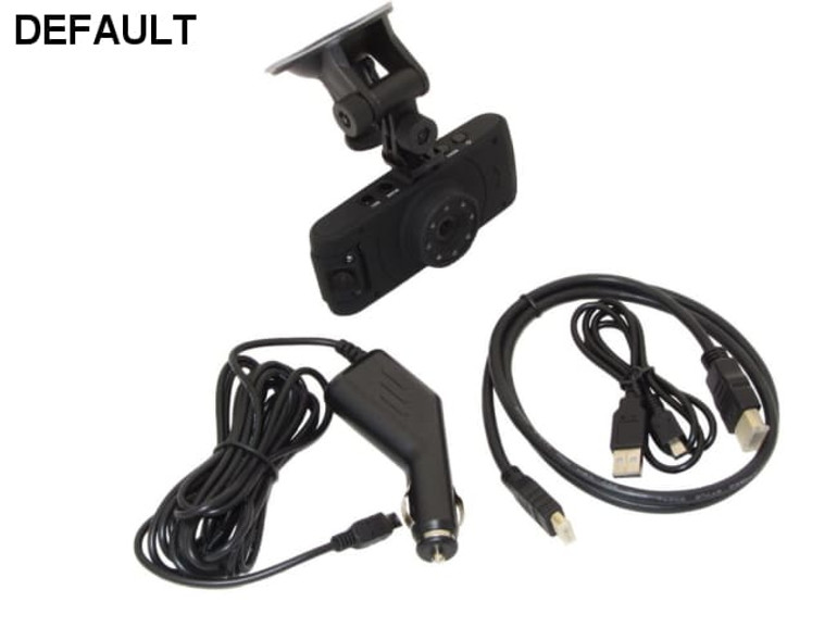 Nightvision Cop Car Dashboard HD Dual Camera DV Recorder + Car Charger