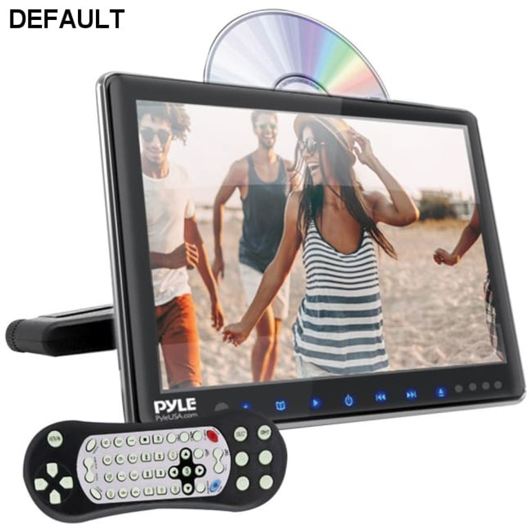 Pyle(R) PLHRDVD904 9.4" LCD Universal Headrest Monitor with DVD/CD Player & IR & FM Transmitters