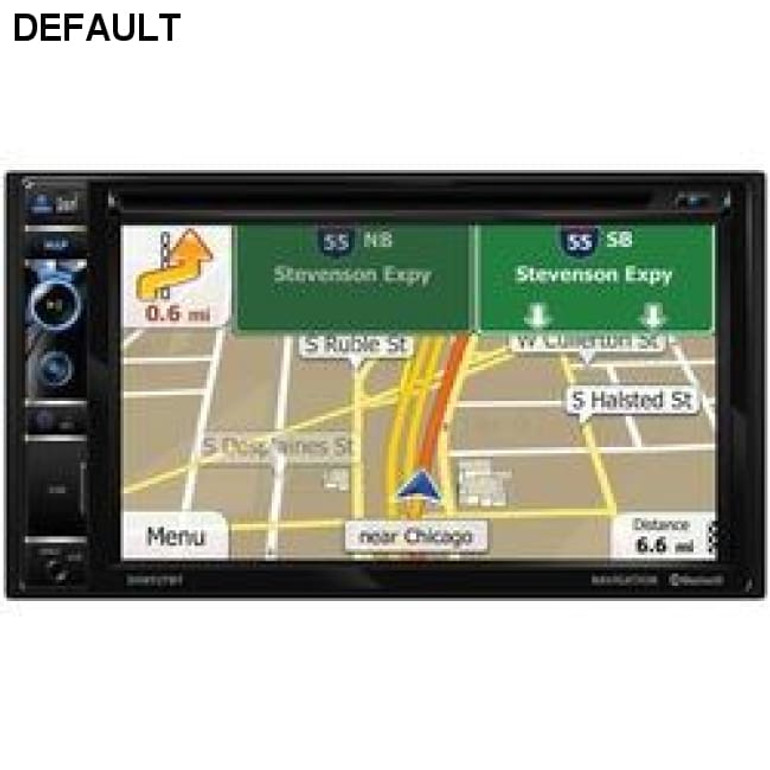 Dual 6.2&quot; Double-din In-dash Navigation Dvd Receiver With Bluetooth