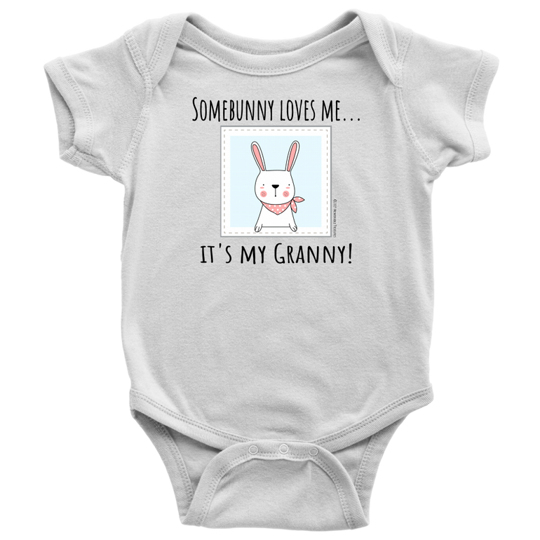 Granny Loves Me - Baby One Piece Shirt