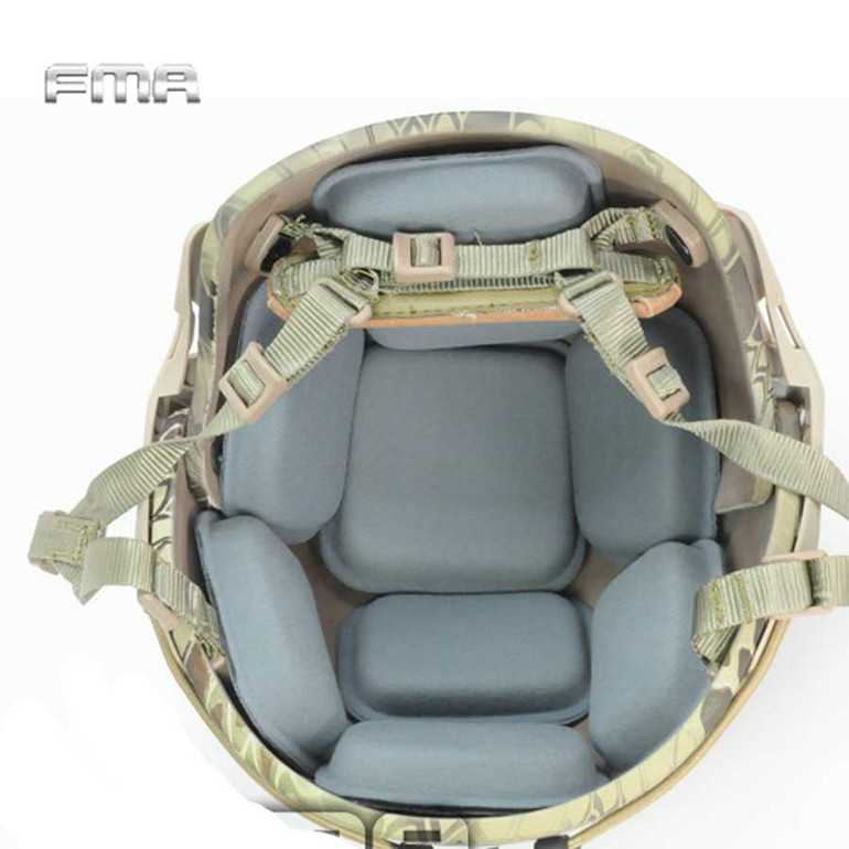 FMA Protective Helmet Pad Airsoft Military Helmet Protector Pads For CP Helmet Paintball Wargame Cushion Pad Helmet Accessory