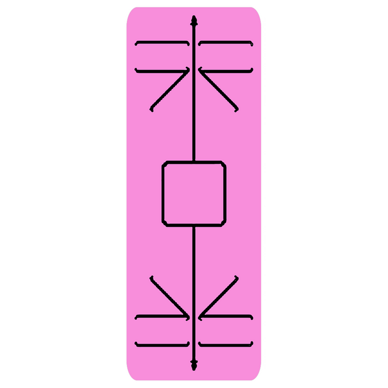 PINK align | Yogatation original v2 yoga mat