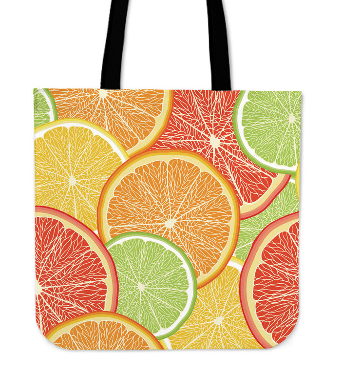 Citrus Slice Tote Bag