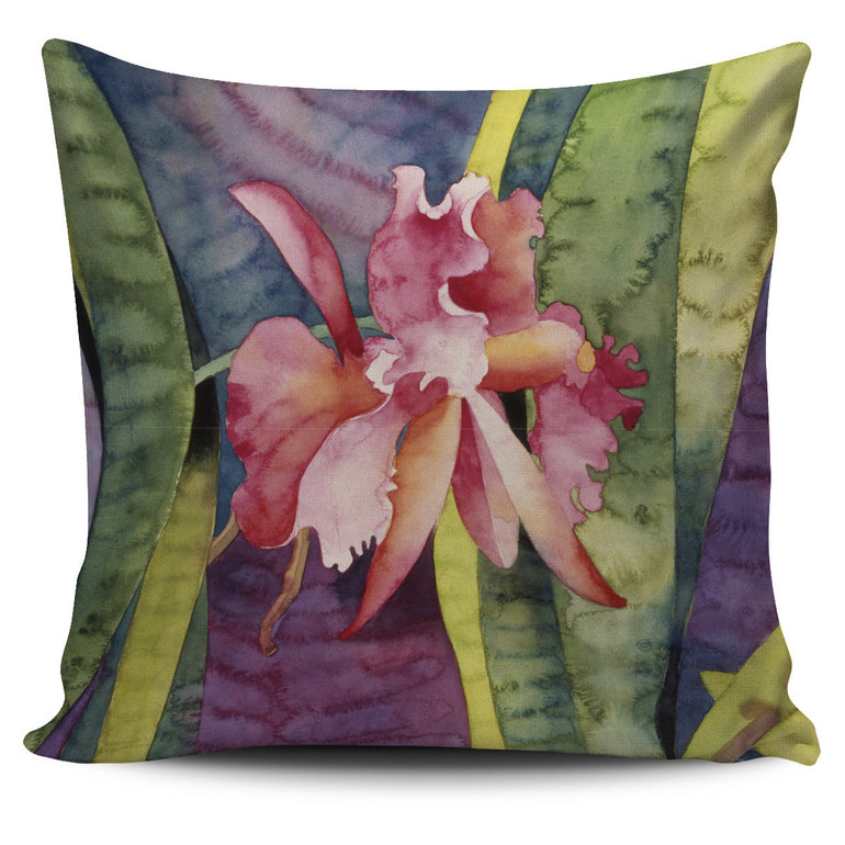 Mary Russell Botanical Art - Pink Orchid