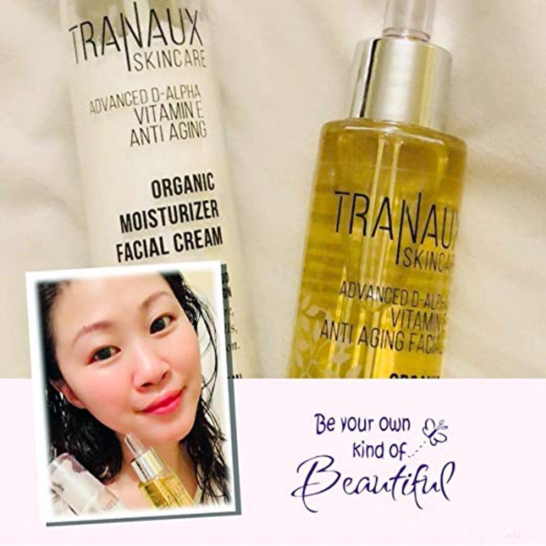 TraNaux Skincare Vitamin E Moisturizing Facial Cream - Anti-Aging