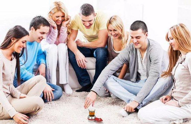 Spin The Shot Glass Drinking Game