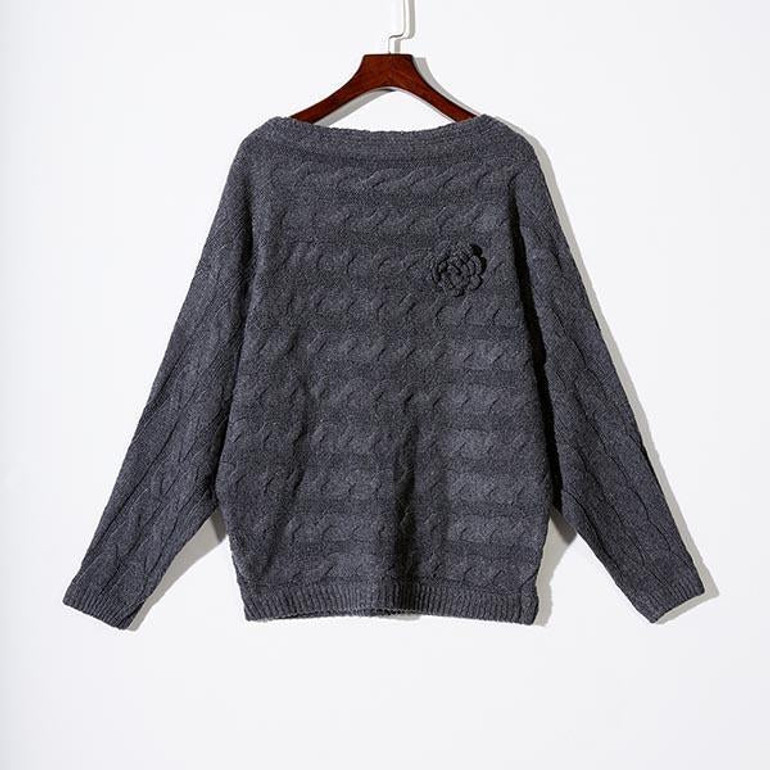Rose Knit Sweater