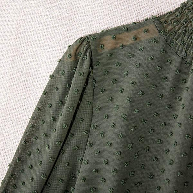 Knot Tie Blouse