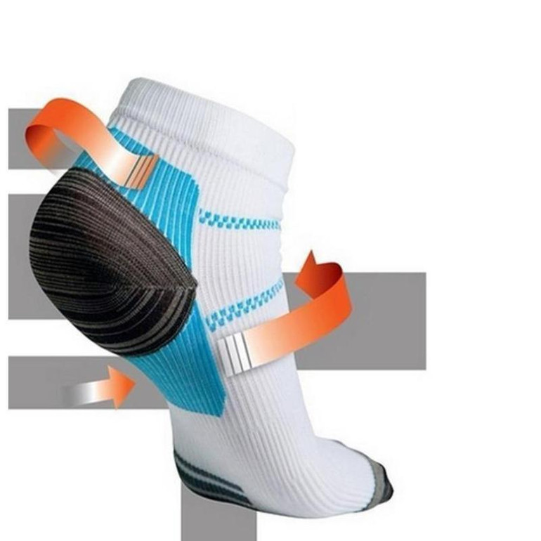 Plantar Fasciitis Compression Socks (1 Pair Pack)