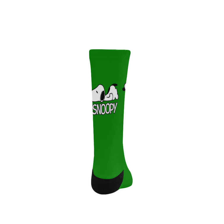 Snoopy Green Premium Socks for Women Snoopy Green Premium Socks for Women