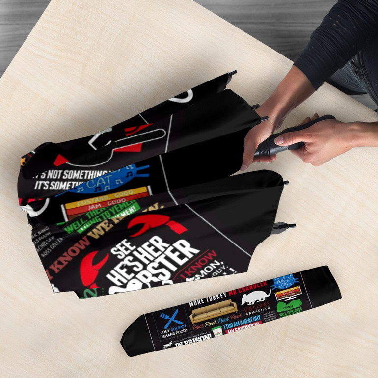 Friends Tv Show Poster Umbrella