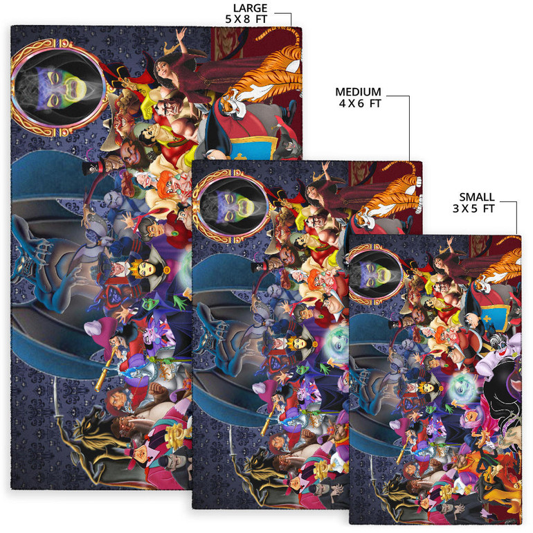 Disney Villains Area Rug