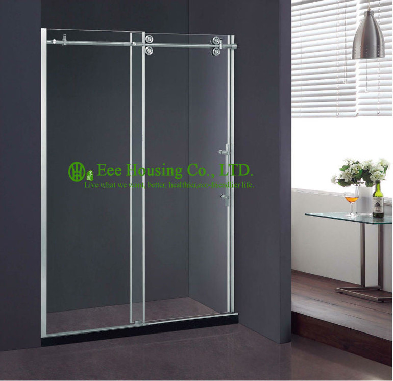 Shower Room best price Whole Shower 304 stainless steel Complete Square Cheap Shower Straight 8/10Mm Glass Door