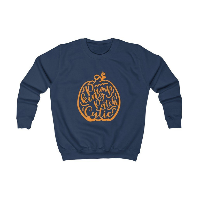 Pumpkin Pie Cutie Kids Sweatshirt