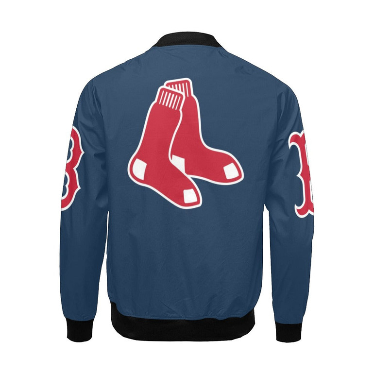 Boston Red Sox All Over Print Bomber Jacket for Men