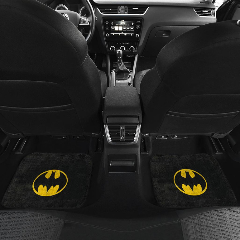 Batman Front And Back Car Mats