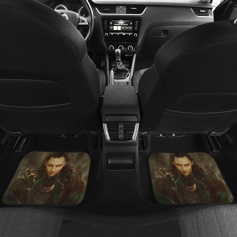 Loki Art Front And Back Car Mats