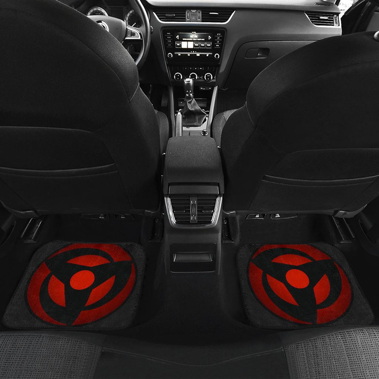 Kakashi Magekyo Sharingan Front And Back Car Mats
