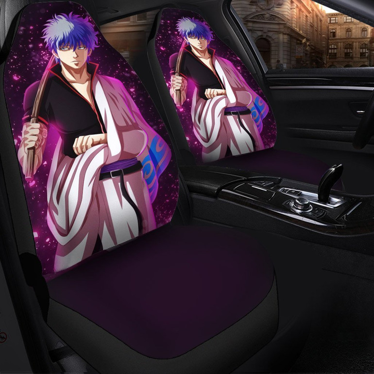 Sakata Gintoki Gintama Anime Car Seat Covers Sakata Gintoki Gintama Anime Car Seat Covers