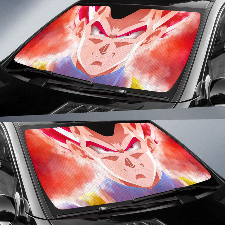 Vegeta Dragon Ball Super Auto Car Sun Shade Windshield
