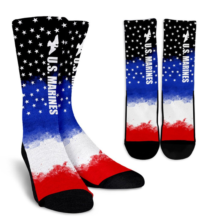 Marines Flag Socks