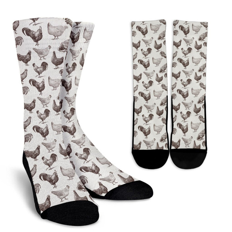 Chicken Clucks Socks