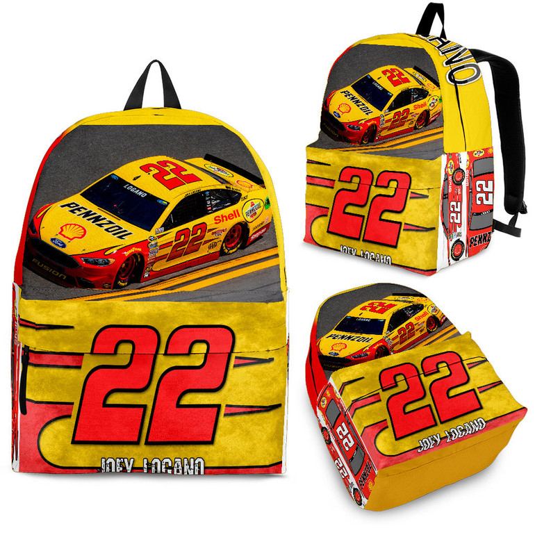 Joey Logano Backpack Outdoor Backpack Bags Day Backpacks