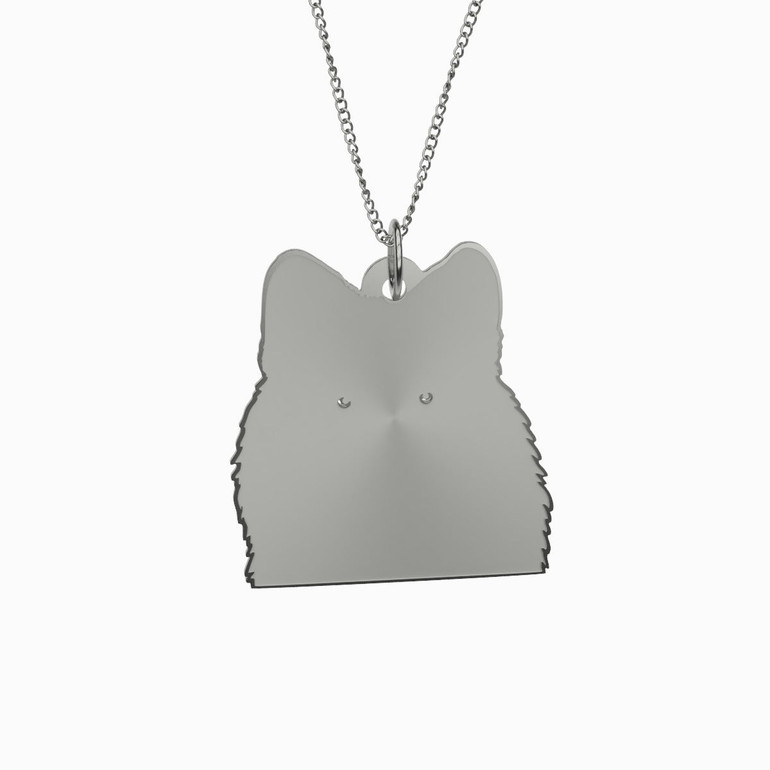 Wolf Necklace 925 Sterling Silver