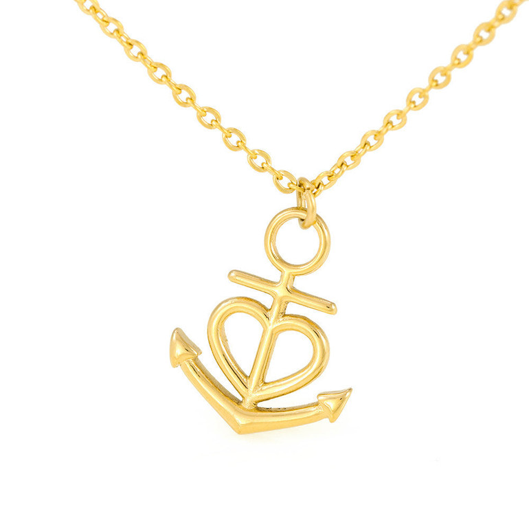 My Granddaughter - Premium Anchor Necklace - 05MDGD