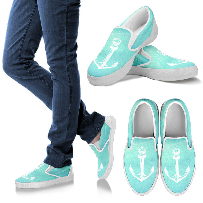 Serene Anchor Slip on Shoes