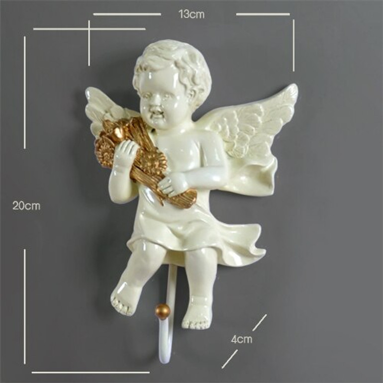 European Angel Statues Wall Decoration Hangers