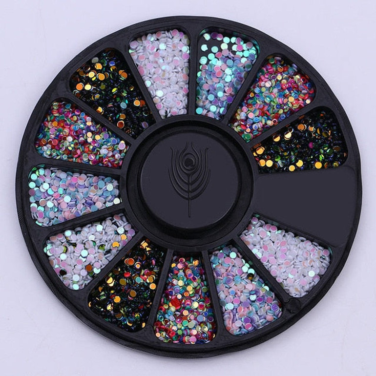 Mixed Color Nail Rhinestone -Nails Art Decorations Crystals Mixed Color Nail Rhinestone -Nails Art Decorations Crystals