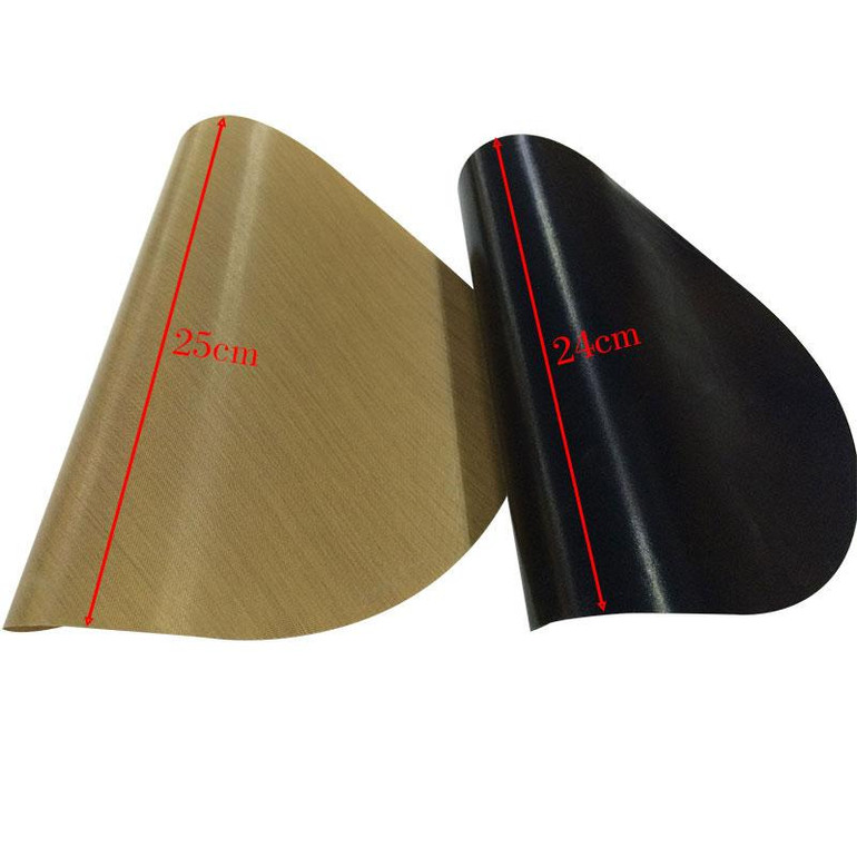 2pcs Teflon Non-stick Baking Mat Round Pan Pad BBQ Cooking Mat Fry Liner Sheet Cooking Pad Pastry Kitchen Tools Hot Sale
