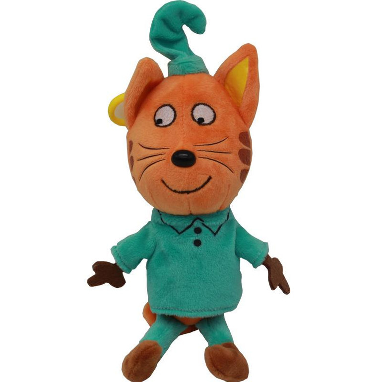3pcs/lot 20cm Kawaii Brinquedos happy cat plush toys cartoon animal cat Stuffed Toys for Child