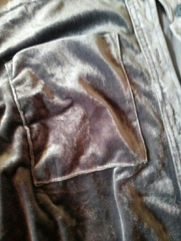 HYH HAOYIHUI Solid Blue Women Blouse Turn-down Collar Long Sleeve Single Breasted Tops Pocket Casual Slim Sexy Velvet Blouse HYH HAOYIHUI Solid Blue Women Blouse Turn-down Collar Long Sleeve Single Breasted Tops Pocket Casual Slim Sexy Velvet Blouse