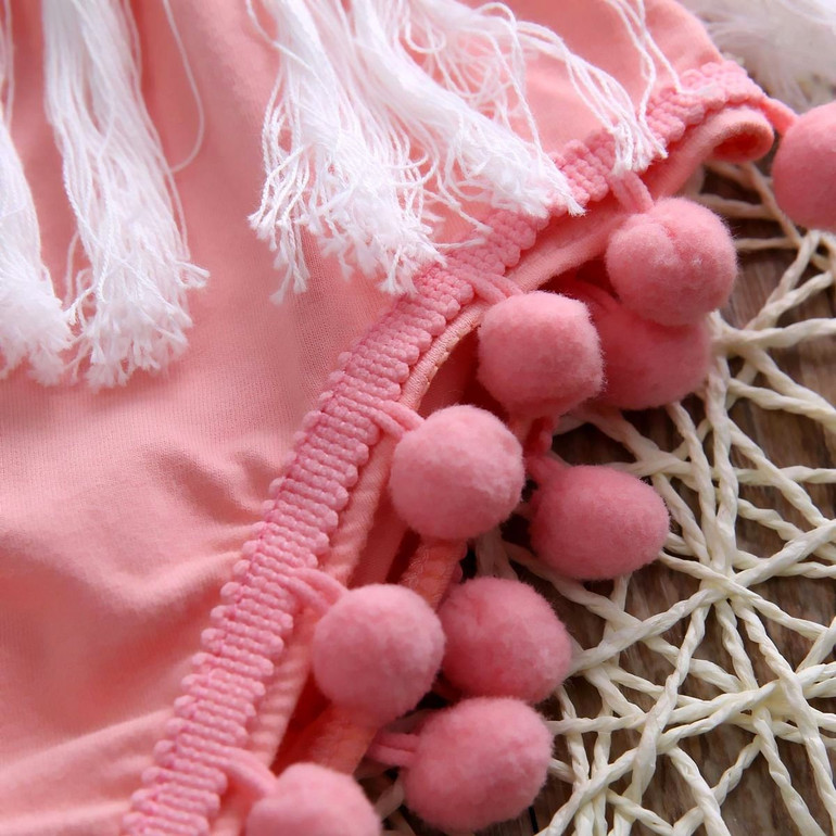Newborn Toddler Infant Baby Girl Clothes Tassels Backless Cute Jumpsuit Outfits Sunsuit Clothes Newborn Toddler Infant Baby Girl Clothes Tassels Backless Cute Jumpsuit Outfits Sunsuit Clothes