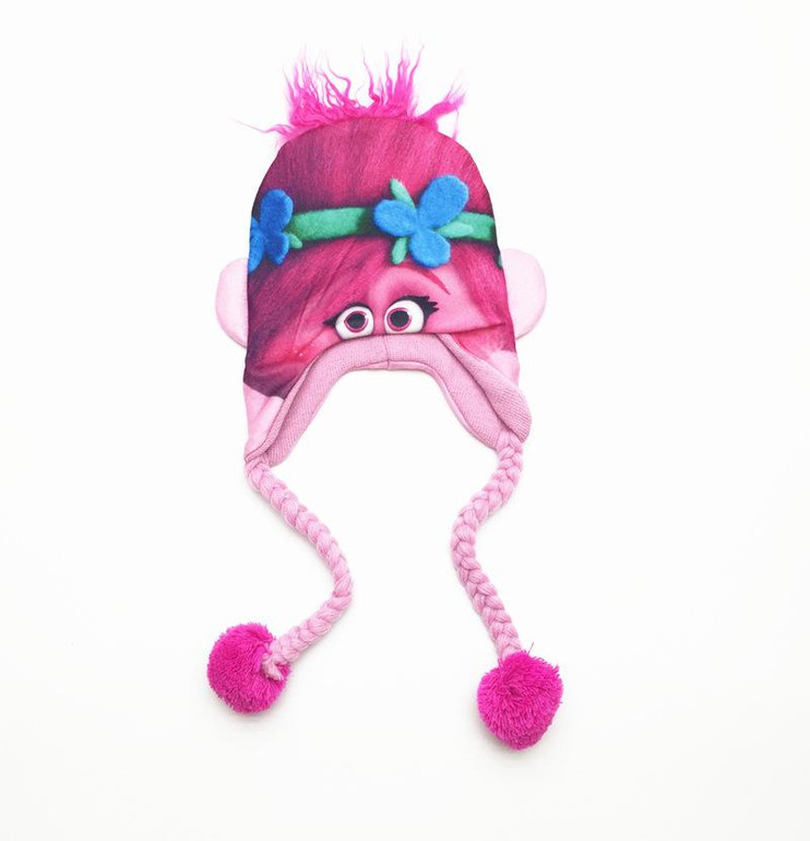 EABoutique high quality New Trolls Inspired Poppy Lace Dress baby girls trolls costume dress pretty trolls clothes