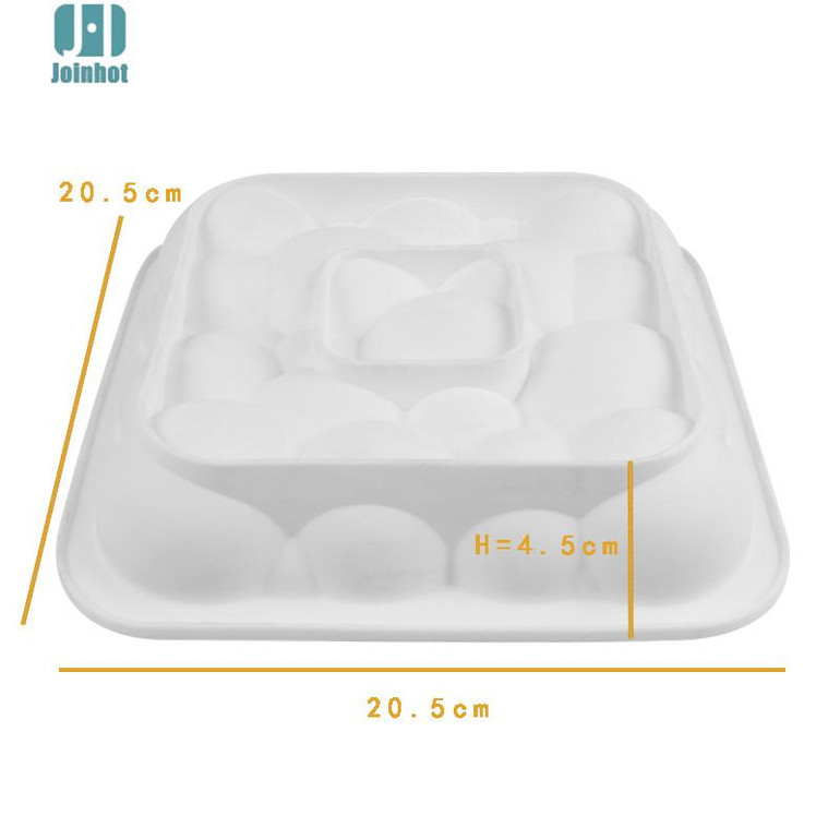 Joinhot Baking White Silicone Cloud Shaped Mousse Cake Mould Dessert Decorating Tools