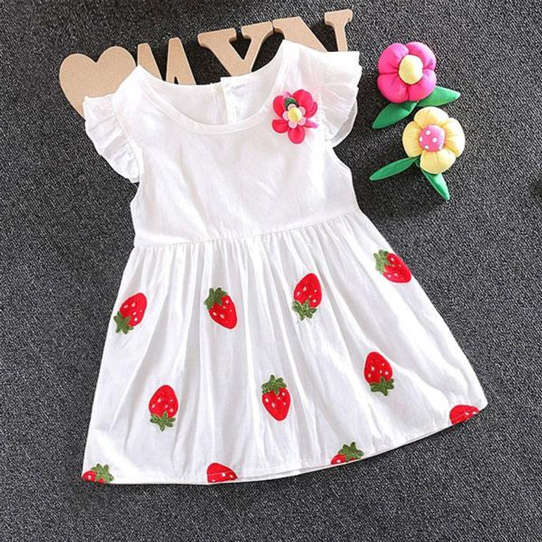 Infant Baby girl clothes summer brand cotton dress for toddler newborn baby girl wear clothing party princess tutu dresses dress