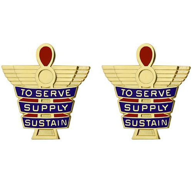 378th Support Battalion Unit Crest (To Serve Supply Sustain)