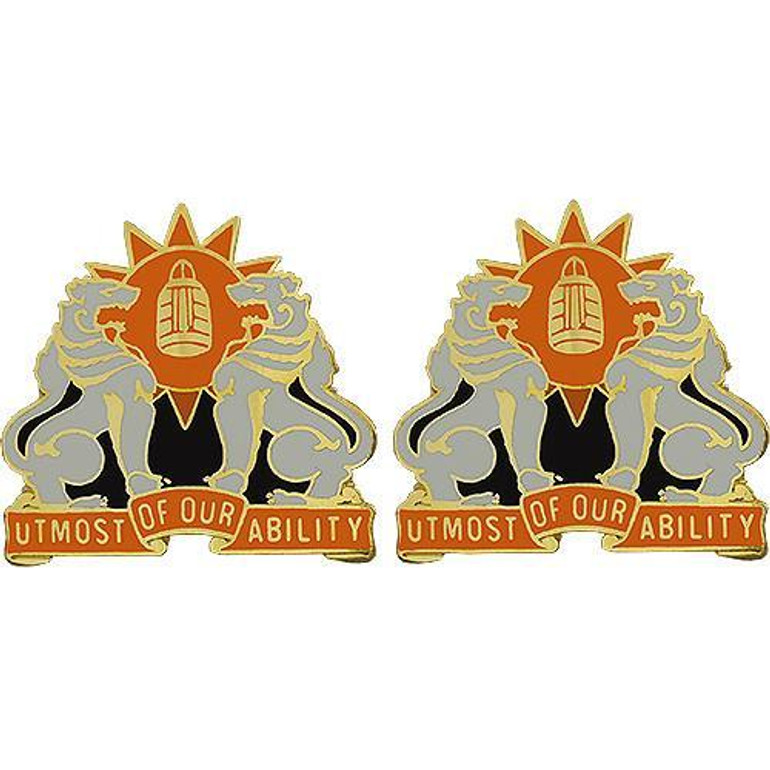 35th Signal Brigade Unit Crest (Utmost of Our Ability)