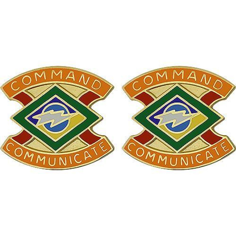 359th Signal Brigade Unit Crest (Command Communicate)