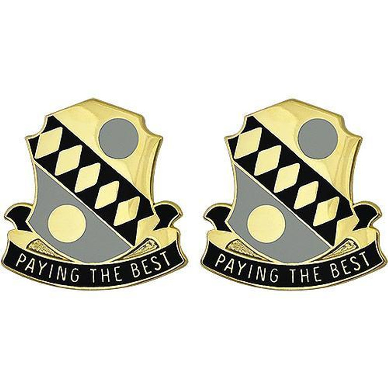 325th Financial Battalion Unit Crest (Paying The Best)