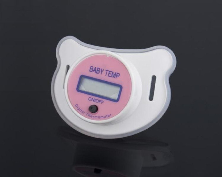 Baby Infants LCD Termometr Temperatury Digital Mouth Nipple Pacifier Thermometer Temperature Practical Monitores Diagnostic-too