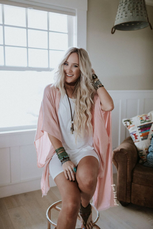 Day Dream Kimono - Blush