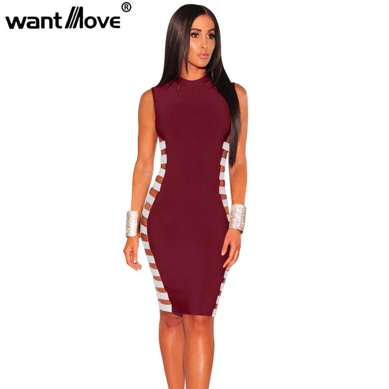 Wantmove Sexy Women Double Sequins Lace Up Dress Back Zipper 2018 Fashion Vestidos Elegant Club Party Mini Dress JZ074