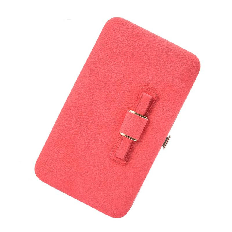 Wallet Female Long Womens Purses Leather Purse Bowknot Design Card Holders Ladies Money Bag Famous Brand Ladies Cute Wallets Wallet Female Long Womens Purses Leather Purse Bowknot Design Card Holders Ladies Money Bag Famous Brand Ladies Cute Wallets