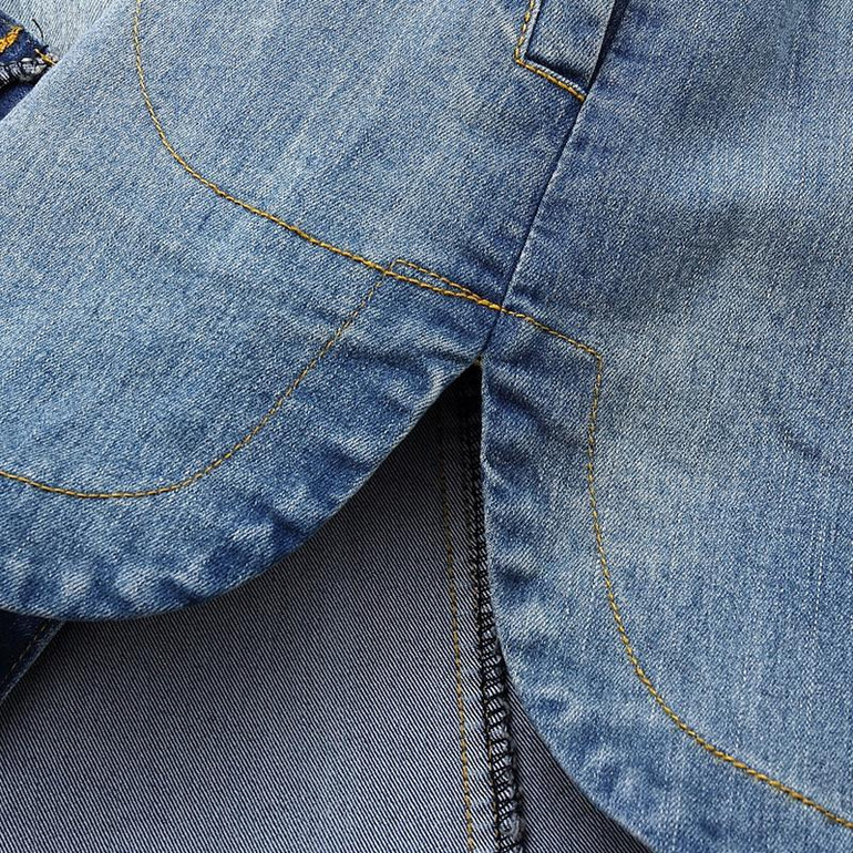 2017 Denim Trench Coat For Women Casual Female Jean Windbreaker Spring Autumn Long Coats Girls Outwear Top Outerwear YL372