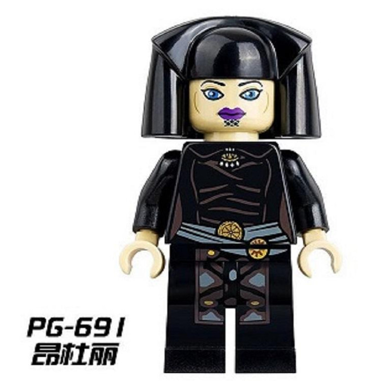 Building Blocks Star Wars Luke Skywalker Qui-Gon Jinn Asajj Ventress Han Solo Embo Jawa Luminara Unduli Bricks Kids Toys PG8037
